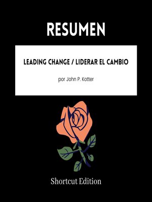 cover image of RESUMEN--Leading Change / Liderar el cambio por John P. Kotter